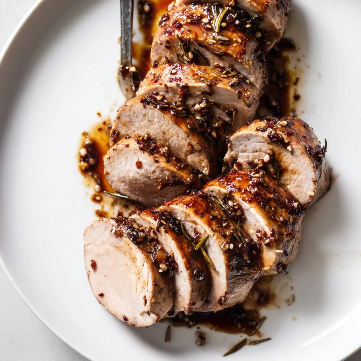 Balsamic Glazed Pork Tenderloin