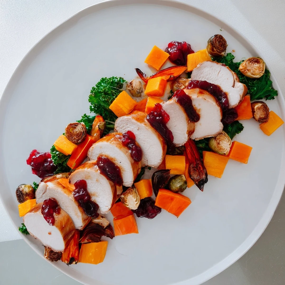 Sheet-Pan Turkey With Veggies