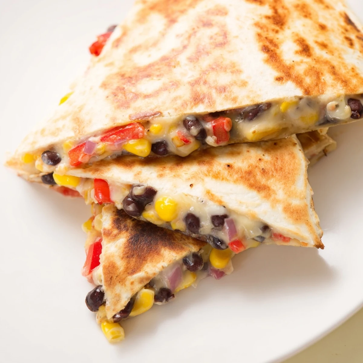 Crispy edges and a warm interior: this easy tortilla wrap hack recipe is a quick Tex-Mex lunch idea.