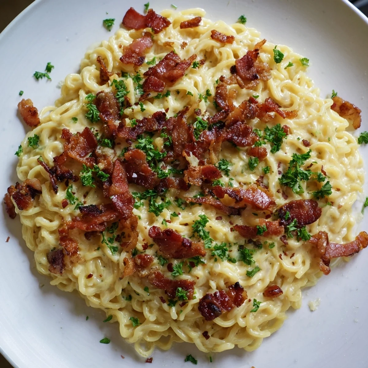 Instant Pot Carbonara Ramen