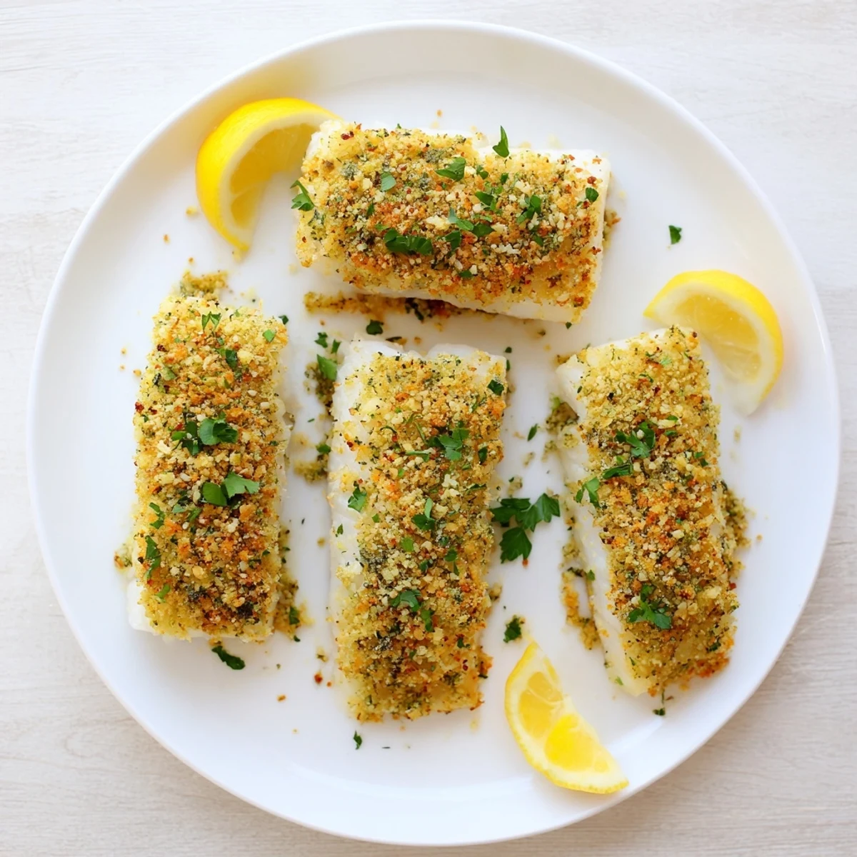Baked Cod Crispy Ritz