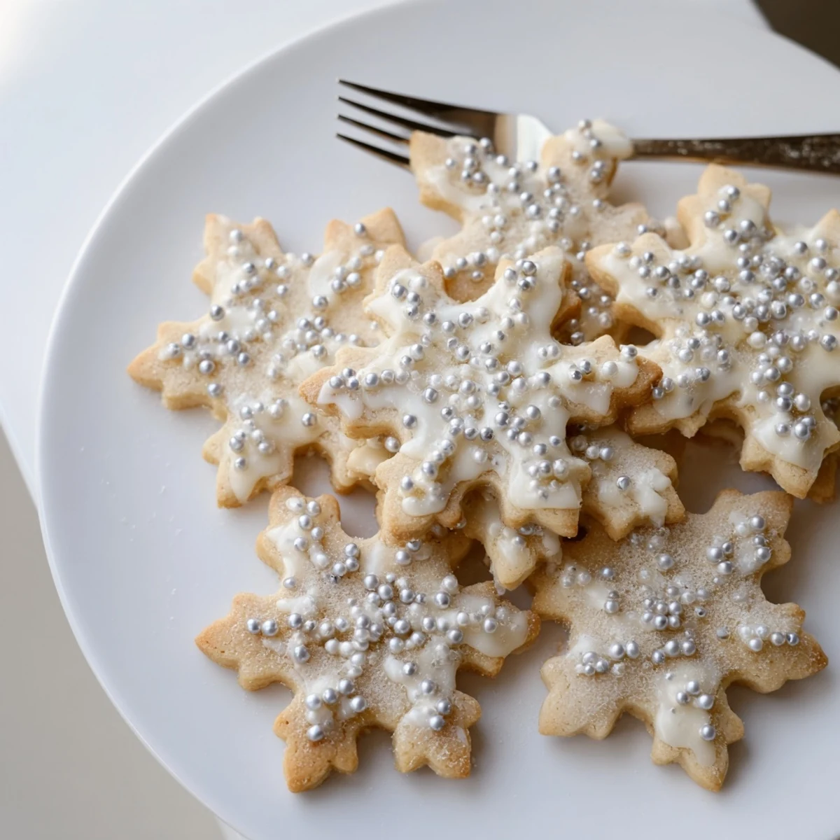 Winter Snowflake Platter