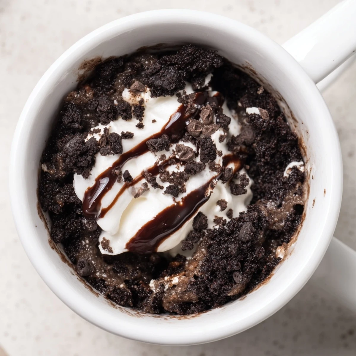 Oreo Mug Chocolate Cake