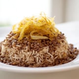Lebanese Lentils Rice Dish