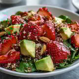 Strawberry Avocado Quinoa Salad