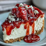 No-Bake Strawberry Cheesecake
