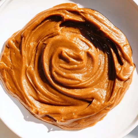 Creamy Emirati Al Madrooba, sweet date paste swirled gently, ready to spread on warm bread.