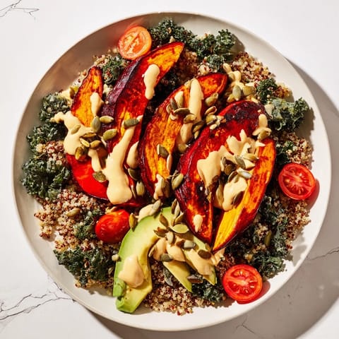 Quinoa Kale Roasted Beet Bowl