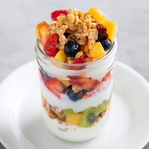 Yogurt Parfait Seasonal Fruit
