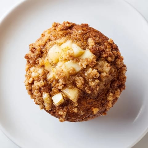 Tasty Apple Muffins Crumb Topping