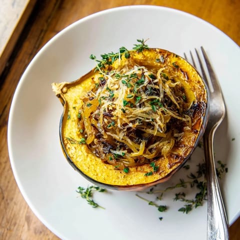 Caramelized Onion Gruyere Squash