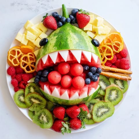 Watermelon Wave Shark Snack
