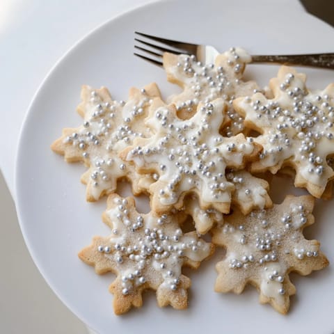 Winter Snowflake Platter