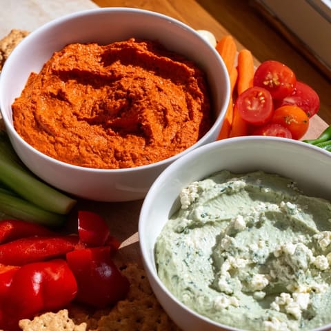 Festive Dip Red Green Duo