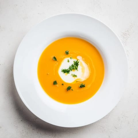 Sweet Maple Carrot Soup