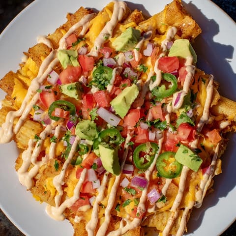 Pasta Chips Nachos Twist