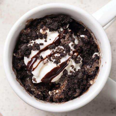 Oreo Mug Chocolate Cake