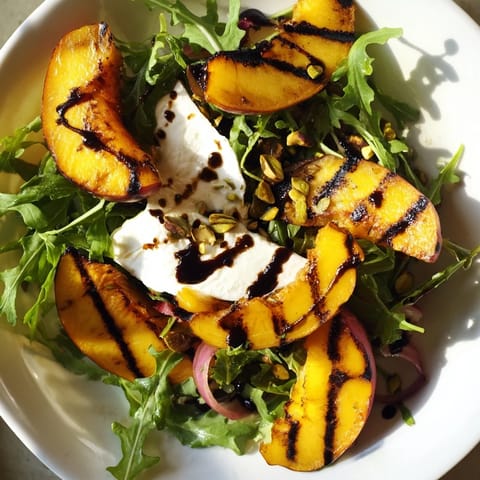 Grilled Peach Salad