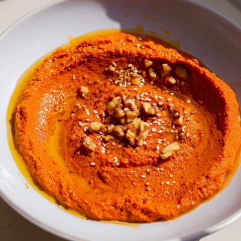 Syrian Muhammara Red Pepper Dip