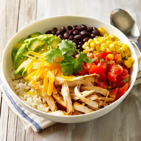 Spicy Chicken Burrito Bowl