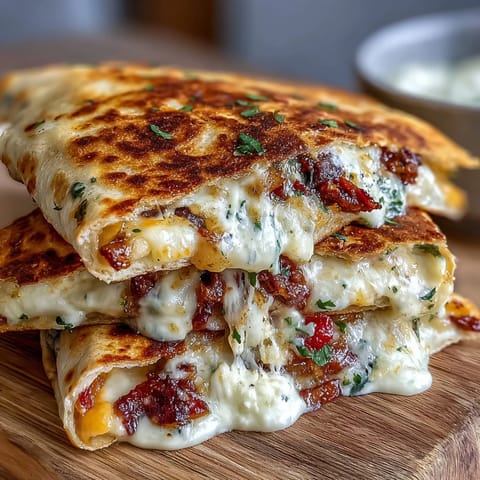 Adorable bunny-shaped quesadillas filled with melted cheese and colorful bell peppers, perfect for Easter celebrations with kids.
