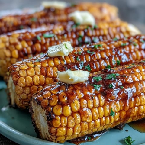 1. Perfectly cooked microwave corn on the cob, golden kernels glistening with melted butter and a sprinkle of salt, ready in just 5 minutes.  
