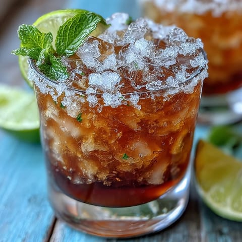 Zesty non-alcoholic margarita bursting with fresh lime and orange, served over ice with a sparkling salted rim.