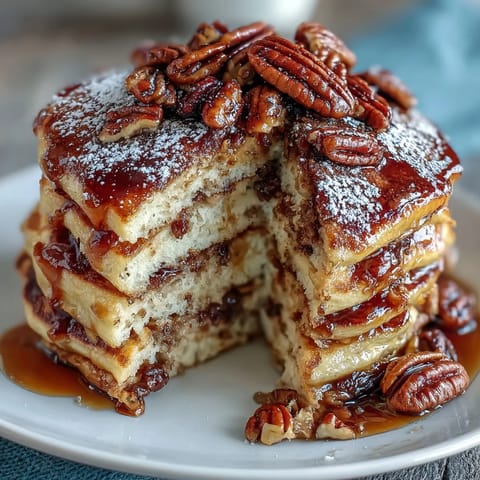 Easy Pancake Casserole Maple