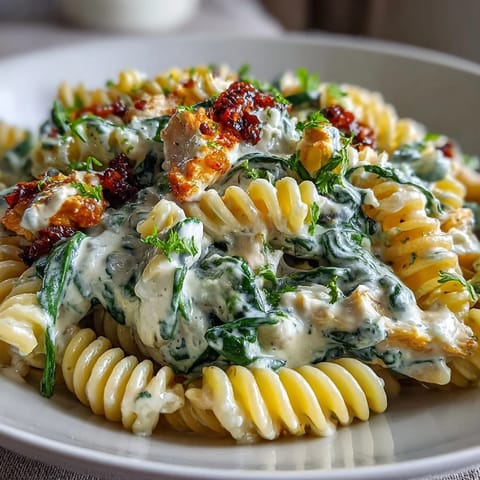 Lemon Orzo Chicken Spinach