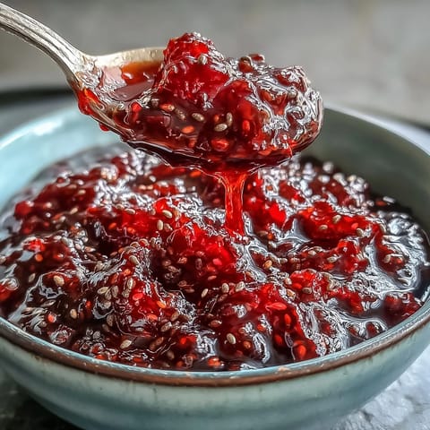 Raspberry Lemon Chia Jam