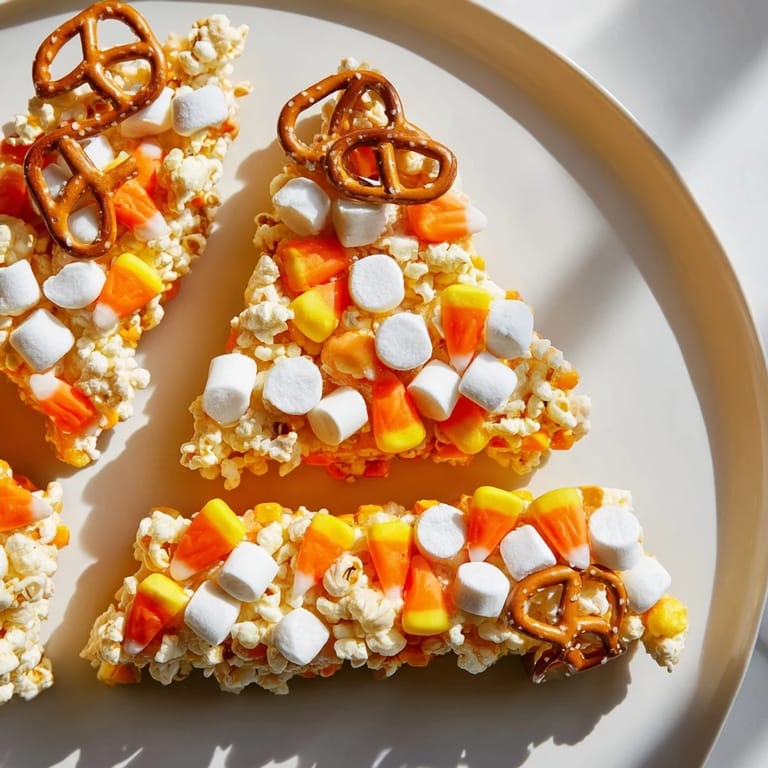 This Candy Corn Spooky Board arrangement features white, orange, and yellow treats ready to enjoy.
