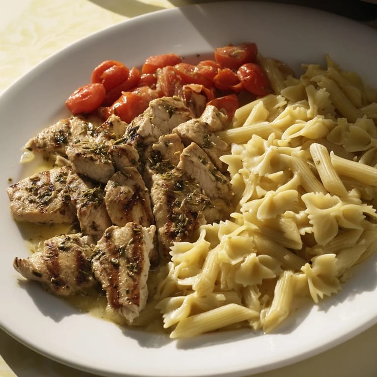 Enjoy a delicious Girl Dinner Pasta Board, where you can mix pasta with creamy Alfredo, marinara, and pesto.