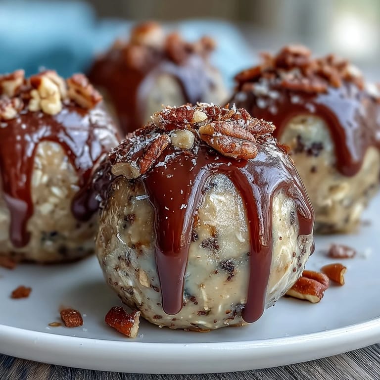 Wholesome no-bake peanut butter oat bites with oats, chocolate, and coconut for a satisfying treat.