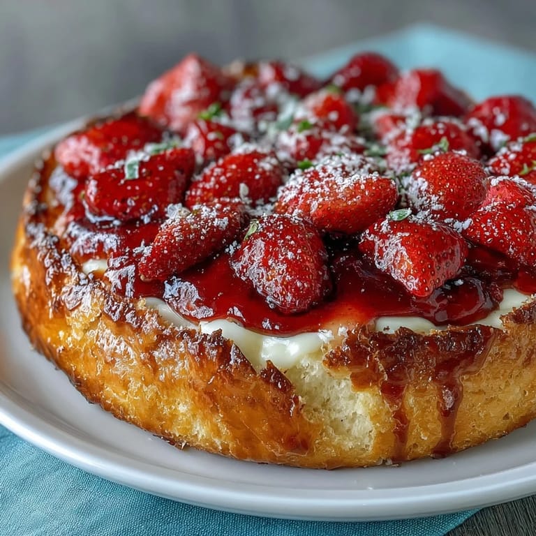 Elegant strawberry galette featuring rich frangipane, crisp buttery crust, and ripe strawberries, ideal for summer gatherings.