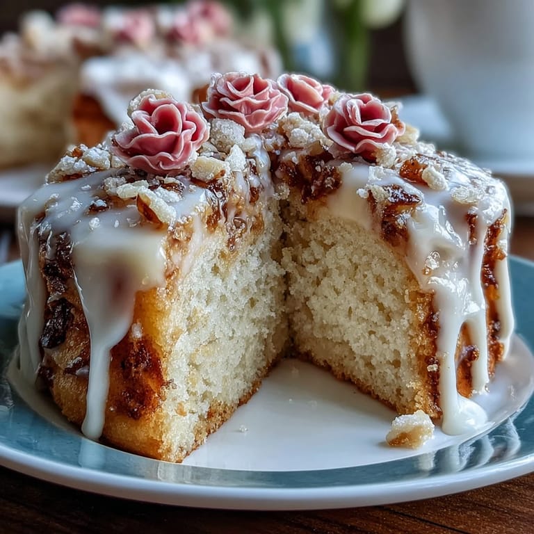 A moist vanilla sheet cake decorated with buttercream flowers, perfect for a First Communion celebration.