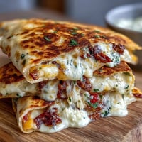 Adorable bunny-shaped quesadillas filled with melted cheese and colorful bell peppers, perfect for Easter celebrations with kids.